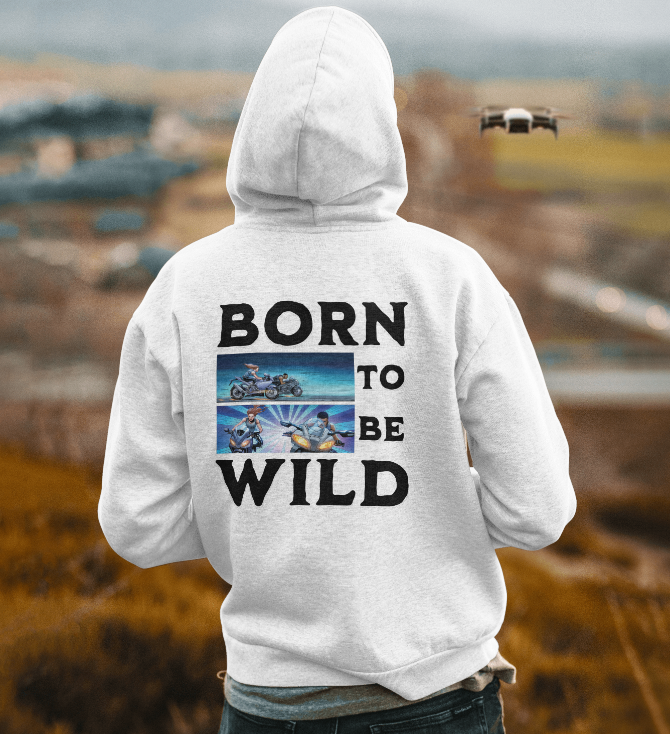 Makena "Born to be Wild" Unisex Hoodie